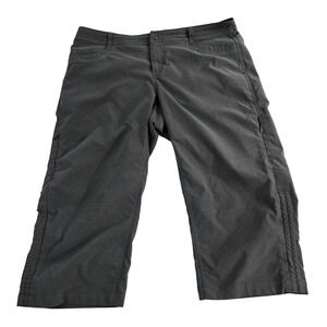 Kuhl Women's Gray Hiking Capri Pants Style 6236 Size 12 Adventure‎ trekr capri